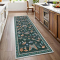 Mushroom Insect Rug 2x6 Runners by ROYHOME