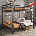 SIGONE Stronger & Safer Heavy Duty Queen Over Queen Size Bunk Bed by Unknown