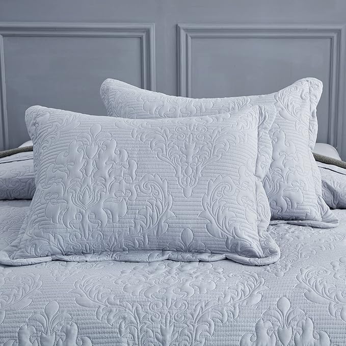 CHIXIN Microfiber Standard Pillow Shams Set of 2 - Image 2