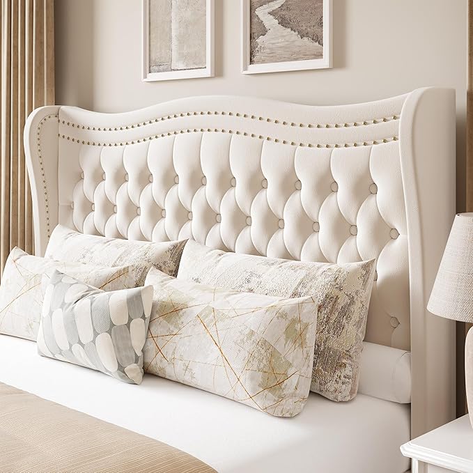Upholstered Full Size Bed Frame - Image 8