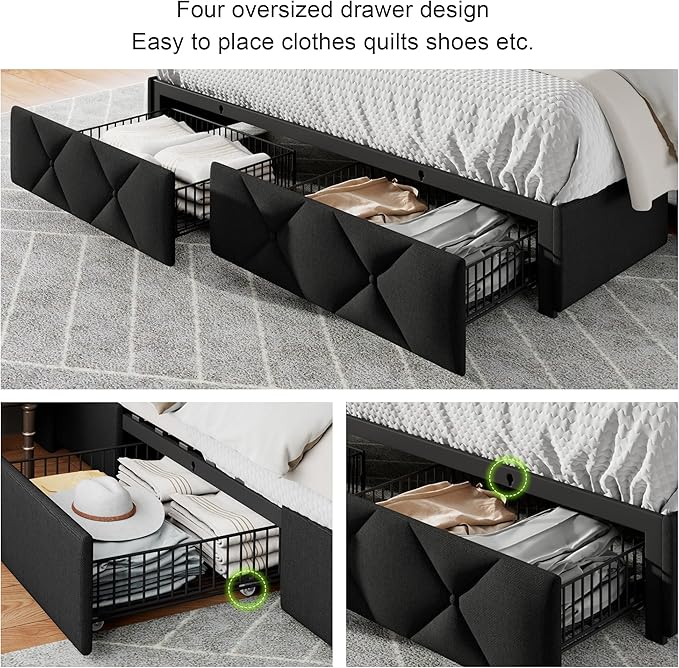 Feonase Full Size Bed Frame - Image 3