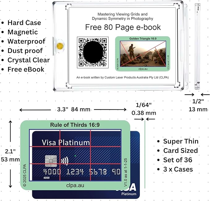 CLPA Full Photographic Viewfinder Set: All CLPA Photographic Viewfinder Tools - Image 6
