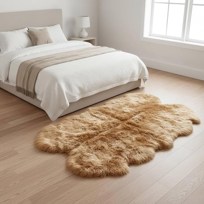 Large Sheepskin Rug for Living Room - Image 2
