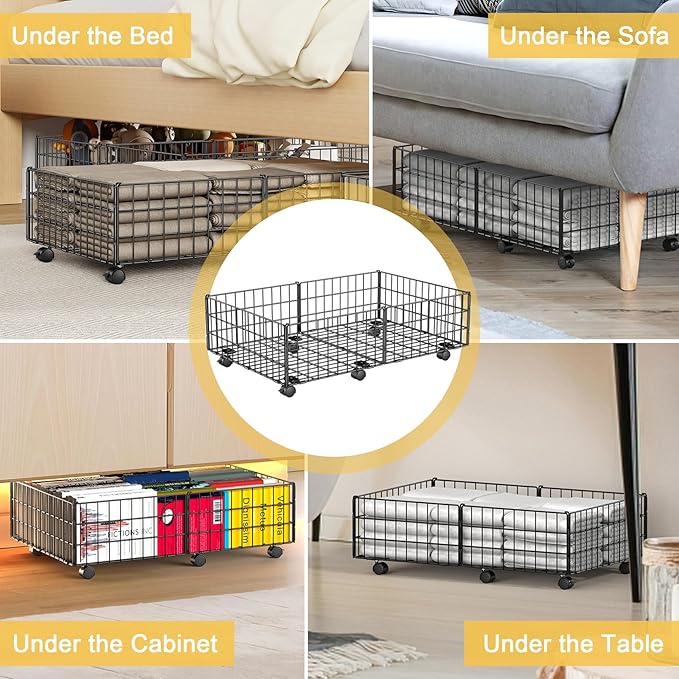 Mr IRONSTONE Under Bed Storage Containers - Image 5