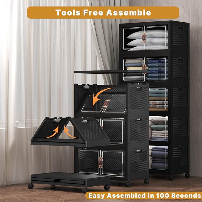 Extra Large Stackable Storage Bins - Image 5