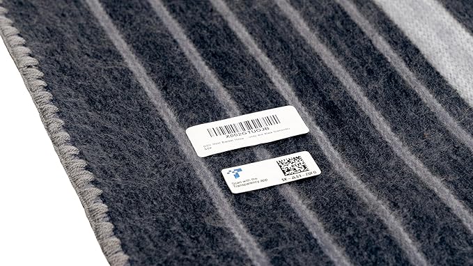 QISU Alpaca Wool Blanket Throw | Large, Variegated | 85 x 65 inches | Ultra-Soft - Image 5