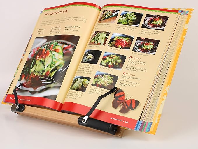 A+ Book Stand BS1500 11.8x8.5 Portable Adjustable Foldable Bookstand Holder - Image 8
