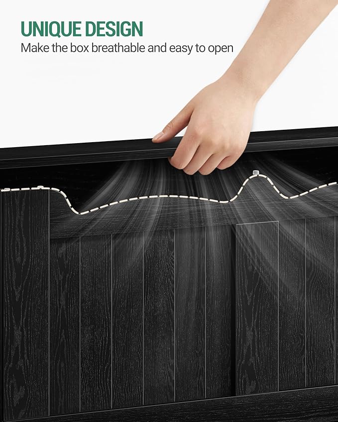 Hzuaneri 39.4" Storage Chest, Storage Bench Trunk - Image 6