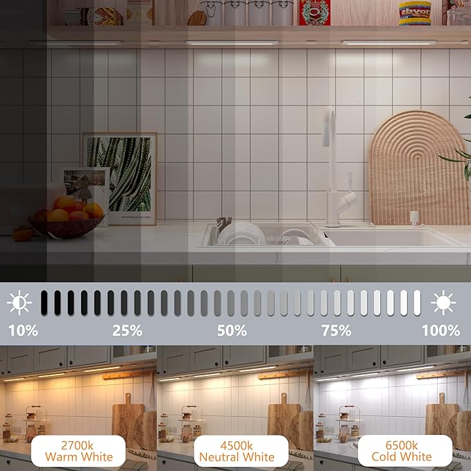 Smart Under Cabinet Lighting Strip Lights White and Multi Color Work - Image 3