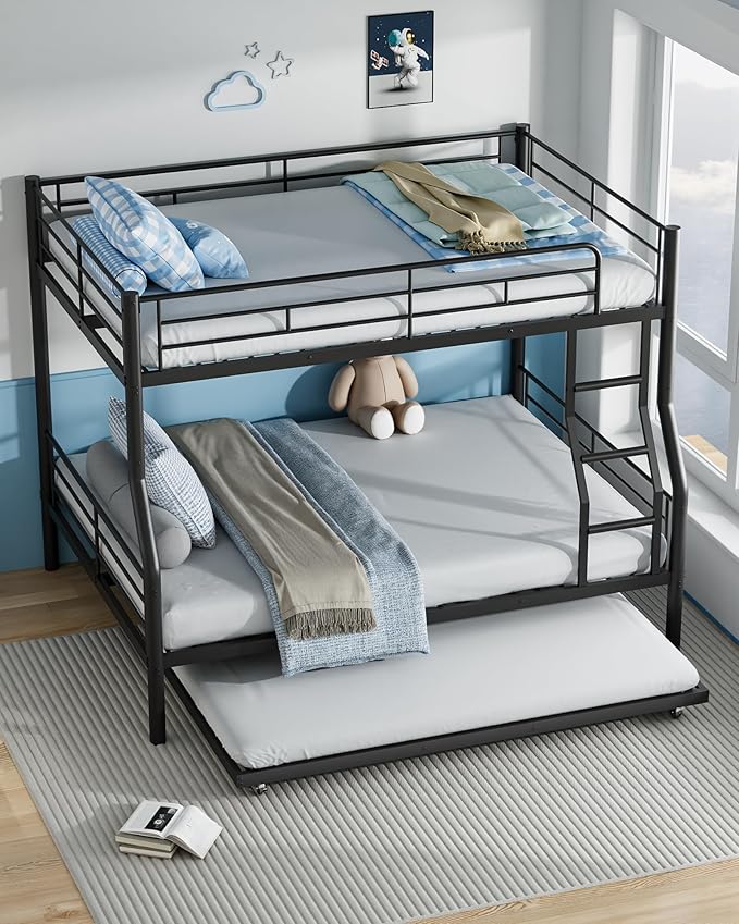 Full XL Over Queen Bunk Bed - Image 7