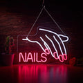 Nails Salon Neon Sign Dimmable Neon Light by ZODZ