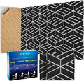 8 Pack 2-Layer Soundproof Wall Panels, 15.7 x 15.7 x 0.43 in Large Sound Proof by Staytunedforournewproduct