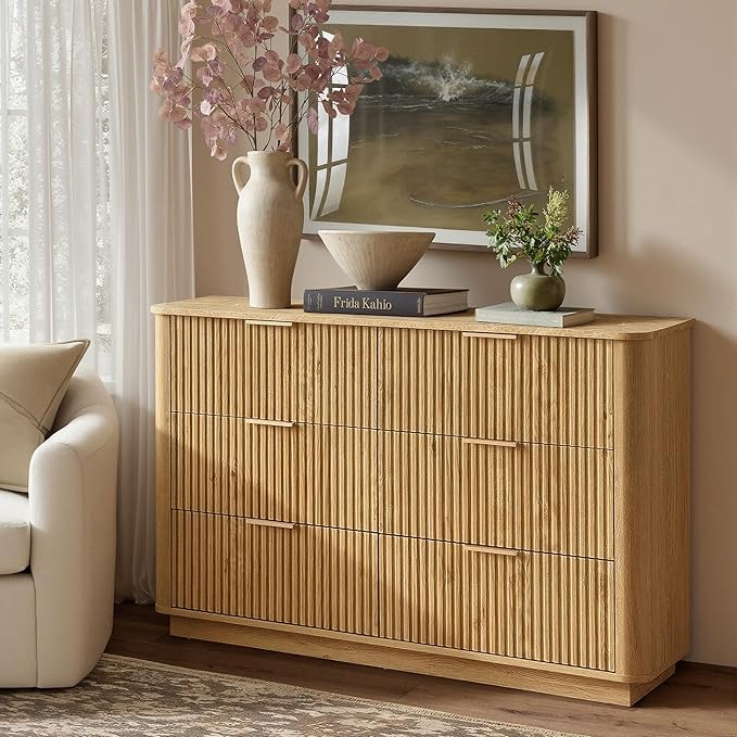 win2win 6 Drawer Dresser, Modern Dresser - Image 7