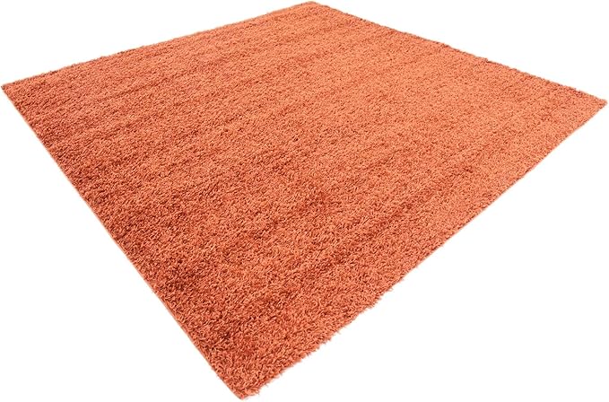 Unique Loom Solid Shag Collection Area Rug - Image 5