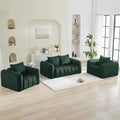 Corduroy Boneless Living Room Sets, Modern Upholstered Loveseat by WUTUTUEE