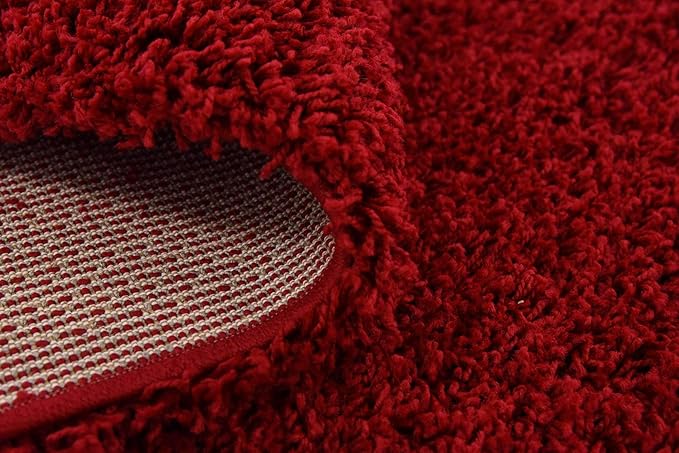 Unique Loom Solid Shag Collection Area Rug - Image 10