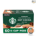 Starbucks K-Cup Coffee Pods, Flavored Hot Cocoa, Classic Hot Cocoa, 60 Keurig by StarbucksbyNespresso