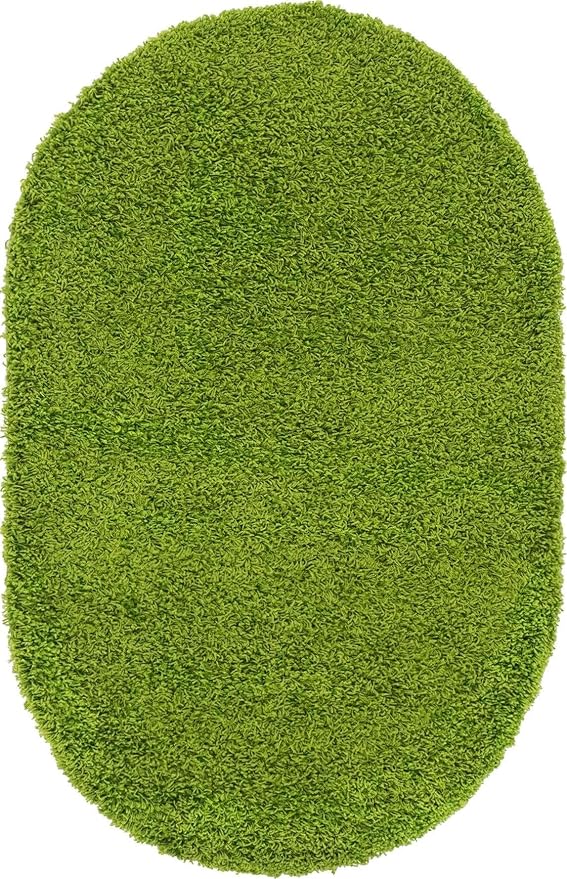 Unique Loom Solid Shag Collection Area Rug - Image 11