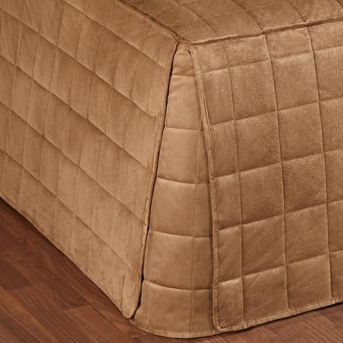 Camden Luxury Bedding | Neutral Camel Color | Fitted Hollywood Daybed Bedding | - Image 3