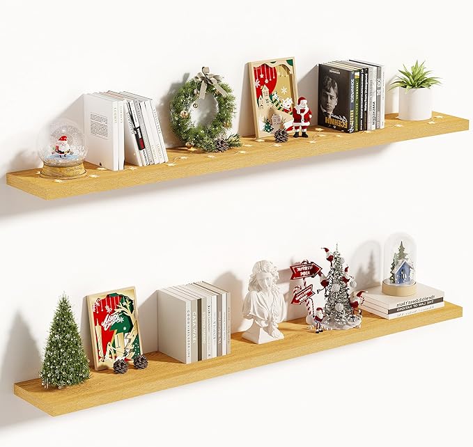 Vivelove 10" Deep Floating Shelves by VIVELOVE