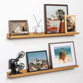 Fun Memories Picture Ledge Shelf, 36 Inch Floating Shelves Set of 2, Nursery by FunMemories