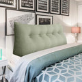 homecozy Wedge Headboard Pillow Dorm Room Reading Pillow Back Support by HOMECOZY