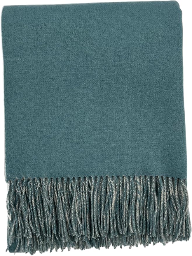 Alashan Cashmere Blend Double Faced Throw-Super Soft and Luxe Fabric- Perfect - Image 2