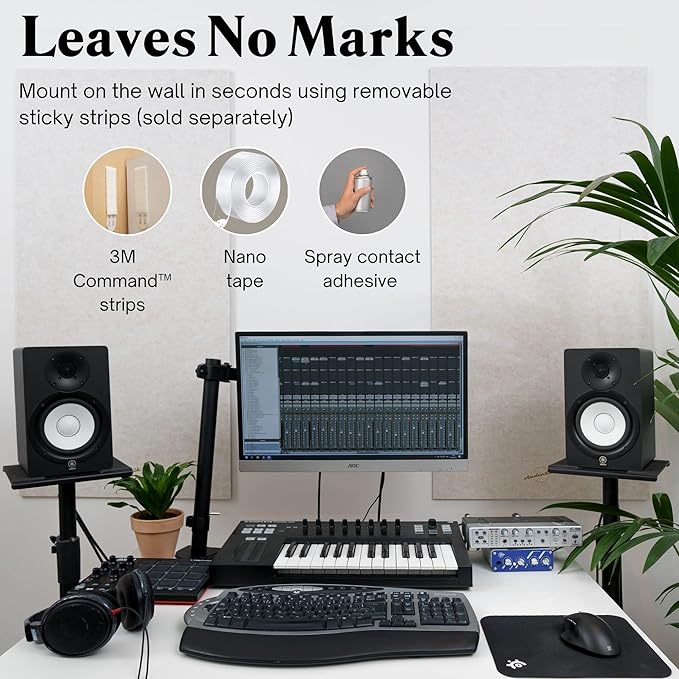 AudioSilk Acoustic Panel, Mid Grey - Image 2