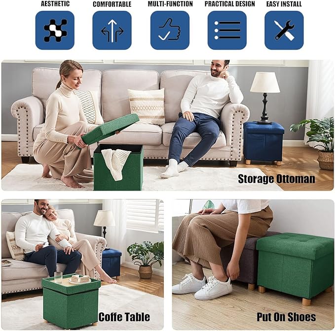 BRIAN & DANY 15 Inches Ottoman - Image 6