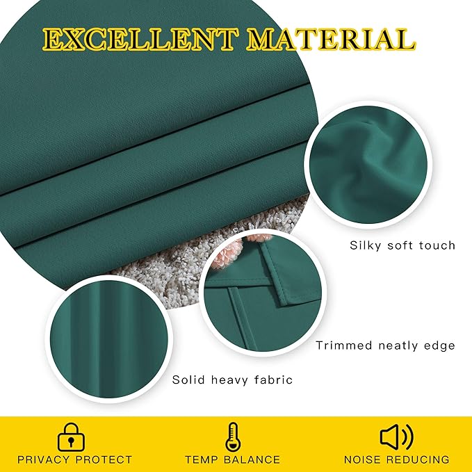 NICETOWN Blackout Curtains for Bedroom - Image 4