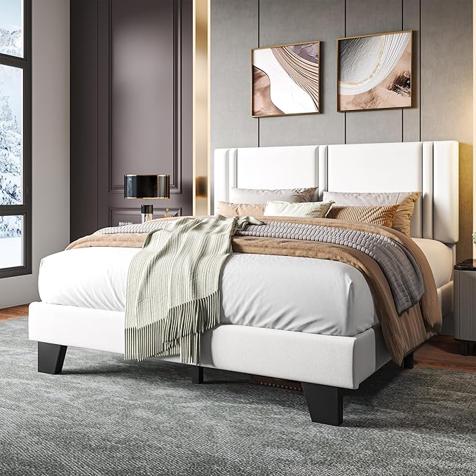Upholstered Queen Size Bed Frame - Image 3