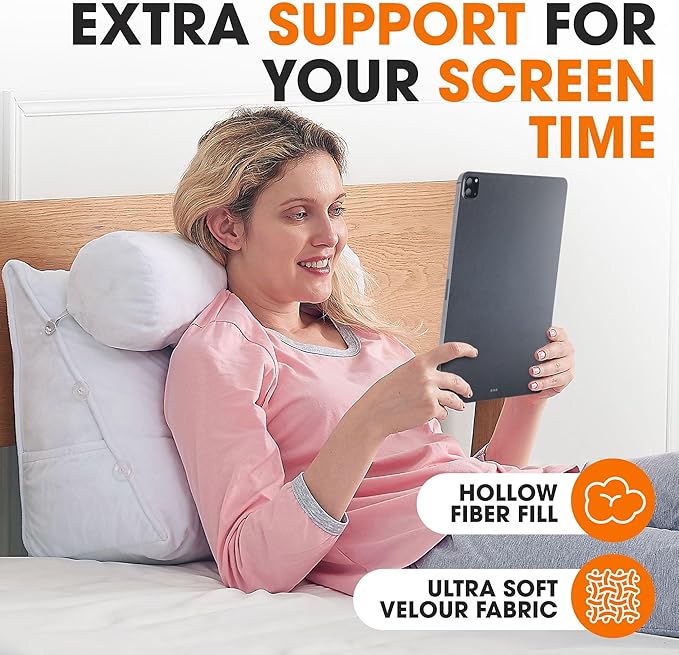 Cheer Collection Reading Wedge Pillow - Image 2