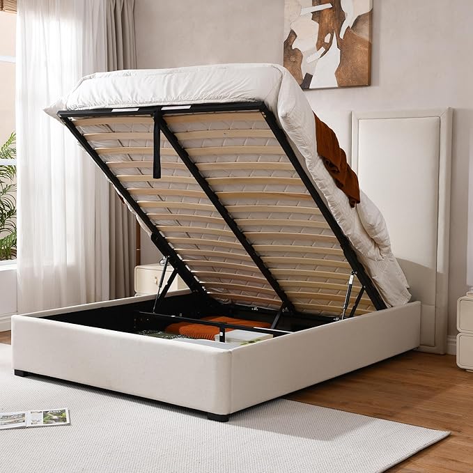 YUHUASHI Queen Size Bed Frame by YUHUASHI