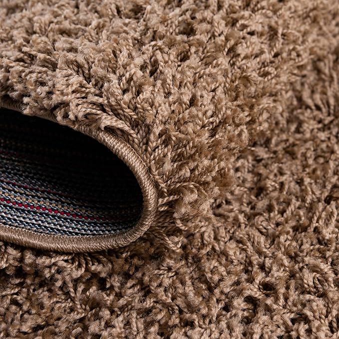 Unique Loom Solid Shag Collection Area Rug - Image 6