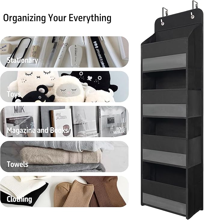 TYMENSH Over The Door Hanging Organizer - Image 6