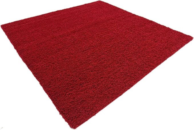 Unique Loom Solid Shag Collection Area Rug - Image 4