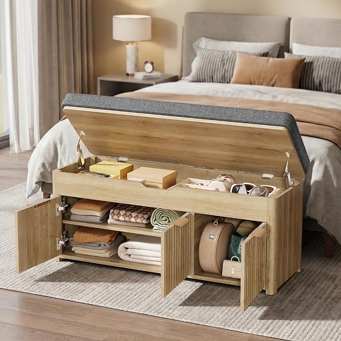 Shoe Bench with Storage - Image 4