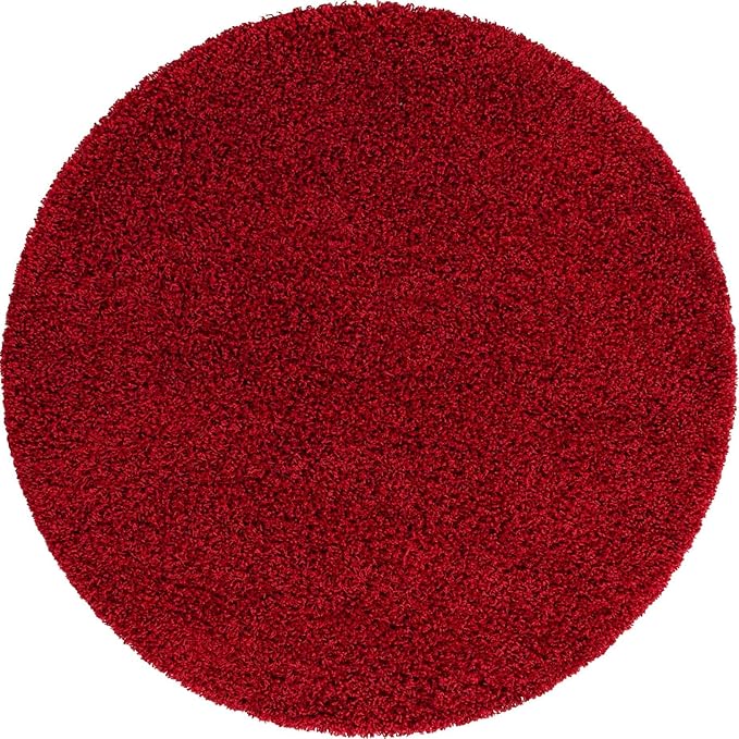 Unique Loom Solid Shag Collection Area Rug - Image 11