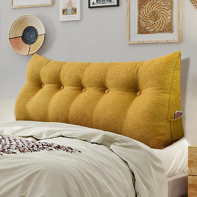 homecozy Wedge Headboard Pillow Dorm Room Reading Pillow Back Support - Image 4
