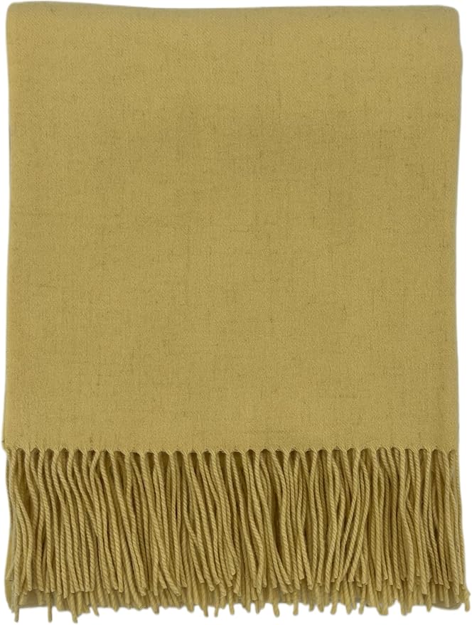 Alashan Cashmere Blend Ripple Finish Woven Throw - Image 2