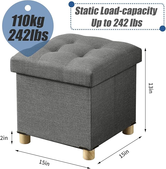 BRIAN & DANY 15 Inches Ottoman - Image 2