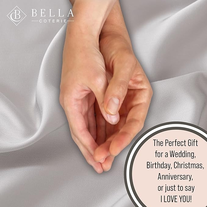 Bella Coterie Luxury Bamboo Viscose 34” Split Top King Size Sheet Set | 1 - Image 7