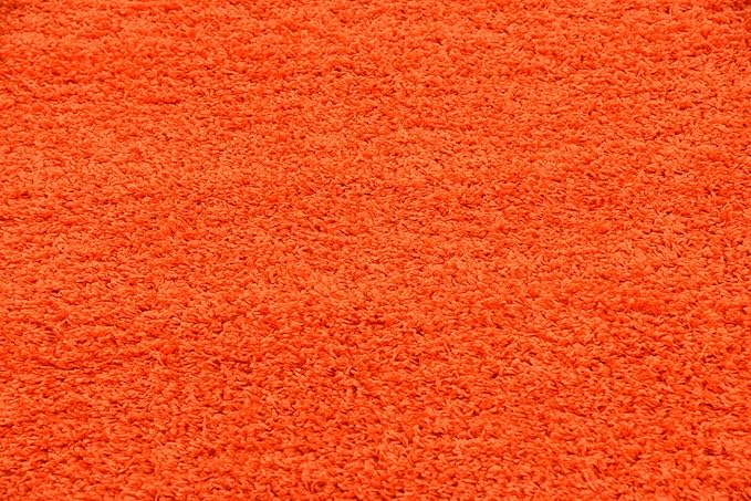 Unique Loom Solid Shag Collection Area Rug - Image 7