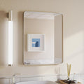 ISKM Silver Framed Mirror for Wall 20"x 16", Bathroom Vanity Mirror Anti-Rust by ISKM-IStillKeepMovin