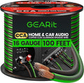 GEARit Pro Series 16AWG Speaker Wire, 16 Gauge Speaker Wire Cable Great Use by GEARit