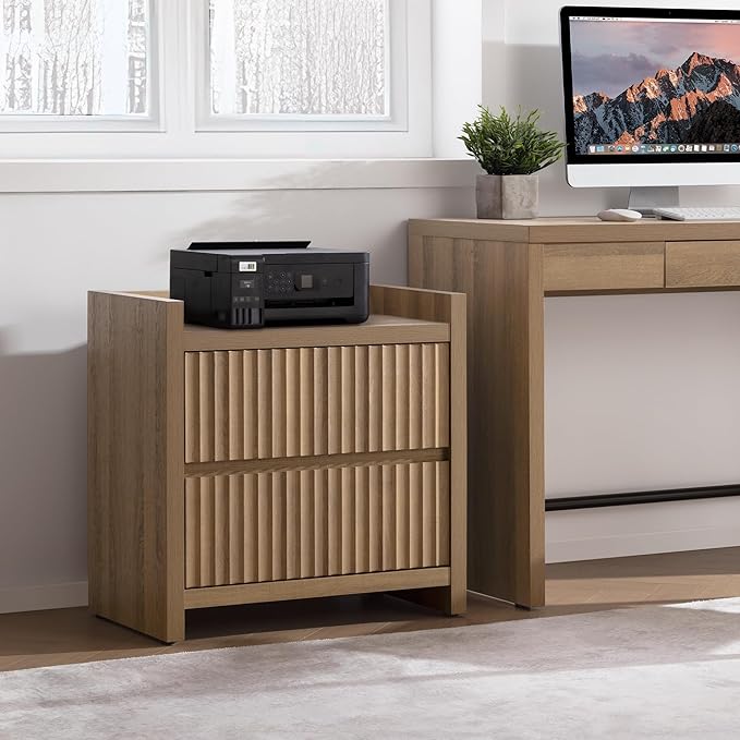 SICOTAS Night Stands Set of 2-Fluted Nightstands - Image 8