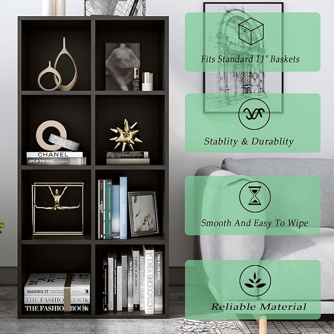 OSCHF 8-Cube Storage Shelf Bookcase - Image 7