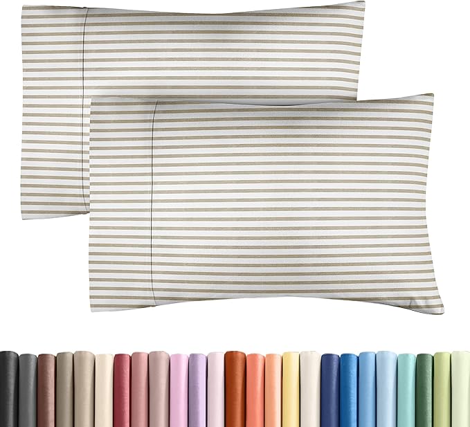 King Pillow Cases Set of 2 by CGKUnlimited