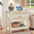LEYAOYAO 31.5" Wide Rattan Night Stand by LEYAOYAO-Findtheshiningpointofyourideallife%EF%BC%81