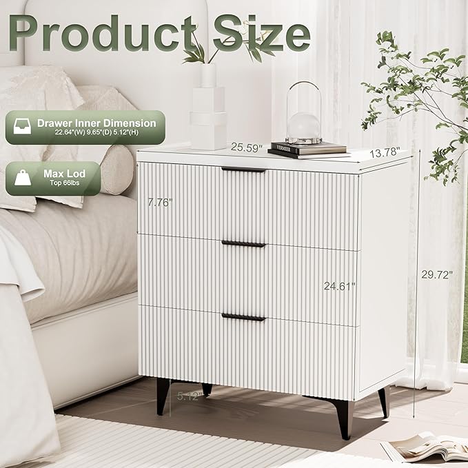 Royal Windsor Fluted Nightstand - Image 2
